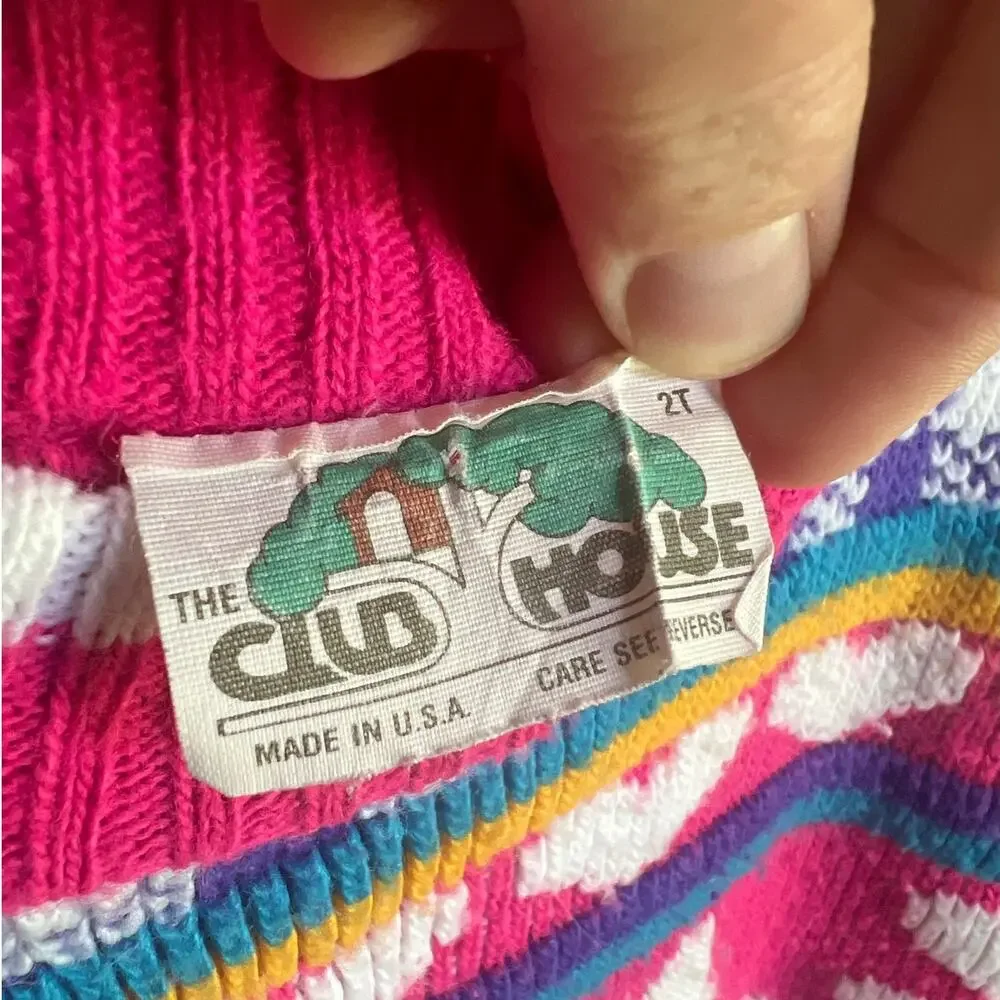 Vintage Cat Sweater 2T